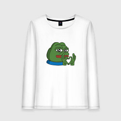 Женский лонгслив Pepe love пепе лов