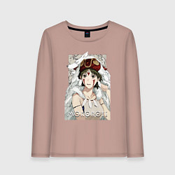 Женский лонгслив Princеss mononoke