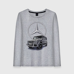 Женский лонгслив Mercedes Gelendwagen G63 AMG G-class G400d