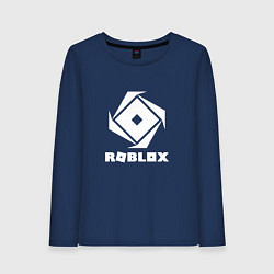 Женский лонгслив ROBLOX WHITE LOGO