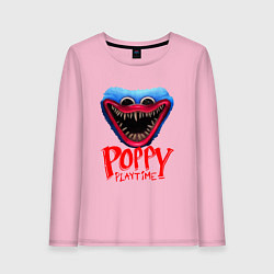 Лонгслив хлопковый женский Poppy Playtime, цвет: светло-розовый