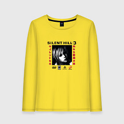 Лонгслив хлопковый женский Silent Hill Heather Cotone Version, цвет: желтый