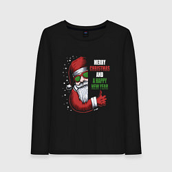 Женский лонгслив Merry Christmas and Happy New Year!