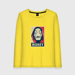 Женский лонгслив Money Dali