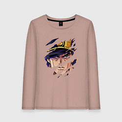 Женский лонгслив JOJOS BIZARRE ADVENTURE, ГЛАВНЫЙ ГЕРОЙ