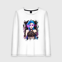 Женский лонгслив JINX SHOOT ARCANE LOL