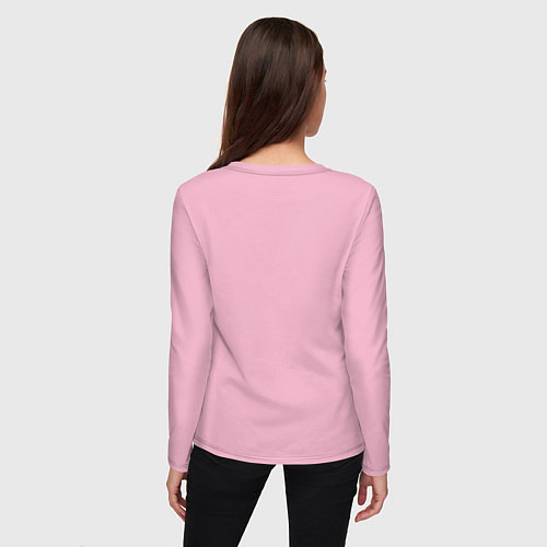 Женский лонгслив New 2022 yaer / Светло-розовый – фото 4