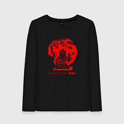 Женский лонгслив Медоеду на все ***