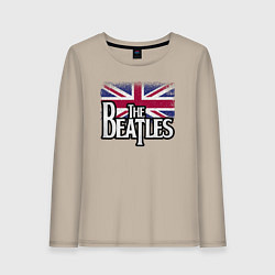 Женский лонгслив The Beatles Great Britain Битлз