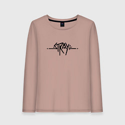 Женский лонгслив Stray Logo