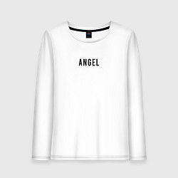 Лонгслив хлопковый женский She Angel, цвет: белый