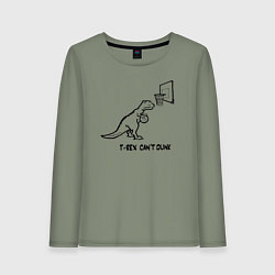 Женский лонгслив T-REX CANT DUNK