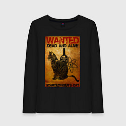 Женский лонгслив Разыскивается Кот