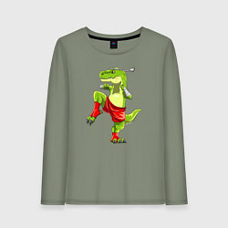 Женский лонгслив Дино Муай Тай