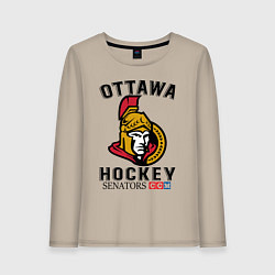 Женский лонгслив OTTAWA SENATORS ОТТАВА СЕНАТОРЗ