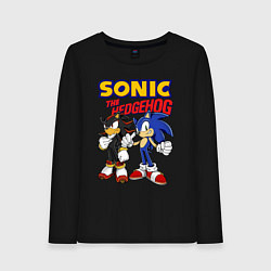 Женский лонгслив ЕЖ СОНИК SONIC THE HEDGEHOG