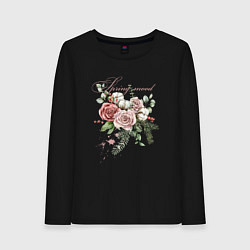 Женский лонгслив Spring mood Flower