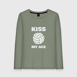Женский лонгслив Kiss - My Ace