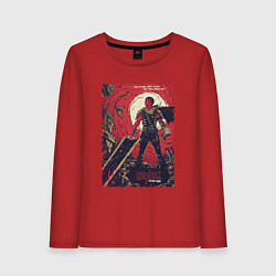 Женский лонгслив Грозный Гатс