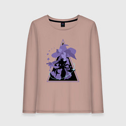 Женский лонгслив Genshin Impact MonaМона