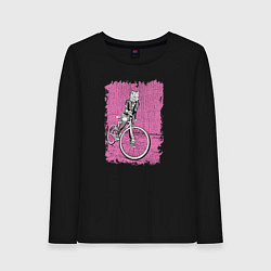 Женский лонгслив Байк Панк Лисичка