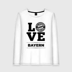 Женский лонгслив Bayern Love Классика