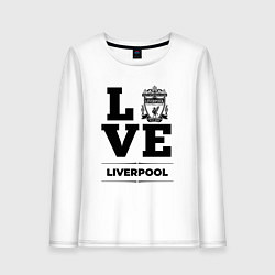 Женский лонгслив Liverpool Love Классика