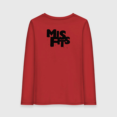 Женский лонгслив Nathan Young / Красный – фото 2