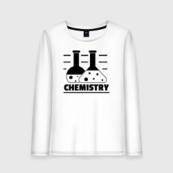 Женский лонгслив CHEMISTRY химия