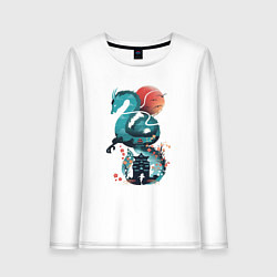 Женский лонгслив История Тихоро и Хаку