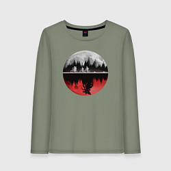Женский лонгслив Stranger Things Moon