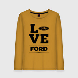 Женский лонгслив Ford Love Classic