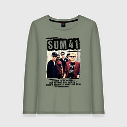 Женский лонгслив SUM 41 PIECES