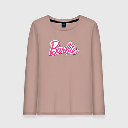 Женский лонгслив Barbie logo