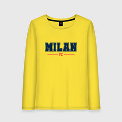 Женский лонгслив Milan FC Classic