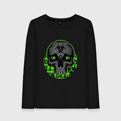 Женский лонгслив SKULL TOXIC