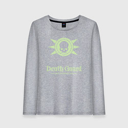Женский лонгслив Гвардия смерти лого винтаж