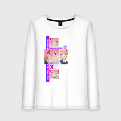 Лонгслив хлопковый женский Итика Накано Ichika Nakano, цвет: белый