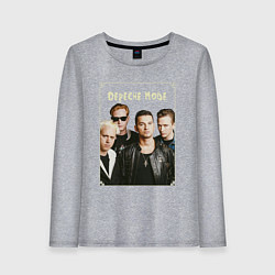 Женский лонгслив Keep Calm and Enjoy the Silence - Depeche Mode