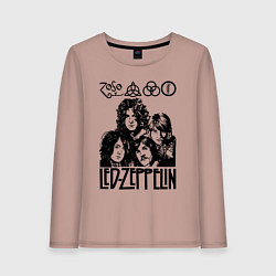 Женский лонгслив Led Zeppelin Black