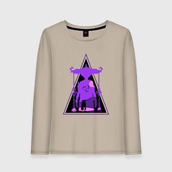 Женский лонгслив Геншин Импакт Скарамучча