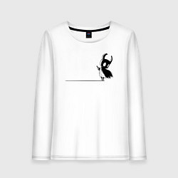 Женский лонгслив Hollow Knight на краю