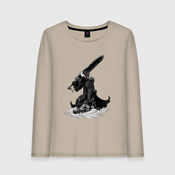 Женский лонгслив Berserk the Black Swordsman