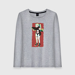 Женский лонгслив Ребекка Cyberpunk Edgerunner