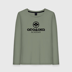 Женский лонгслив Cyberpunk - Arasaka Academy