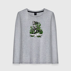 Женский лонгслив Атака русских мертвецов - Осовец