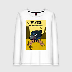 Женский лонгслив Wanted Crow