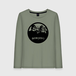 Женский лонгслив Bon Jovi rock