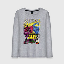 Женский лонгслив Zen - intergalactic ninja