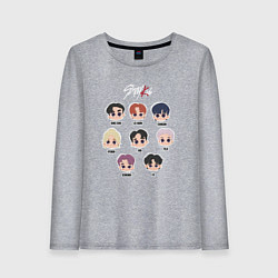 Женский лонгслив Stray Kids Chibi